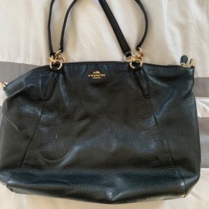Black Coach “Kelsey” Tote
